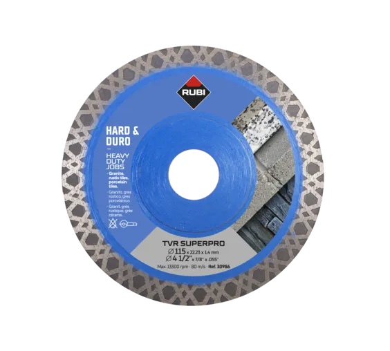 Cod. 30986 Disco diamantato  Rubi TVR da 115